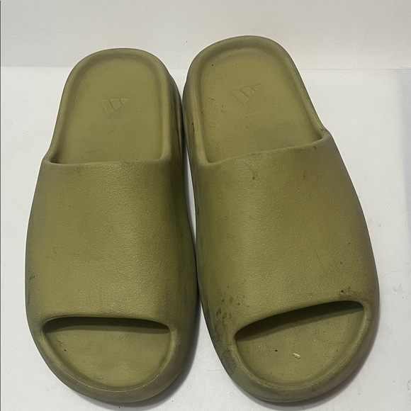 Adidas Yeezy Slides Men\'s Size US 11 Resin Green Comfort Casual Slip-On Sandal main image 10